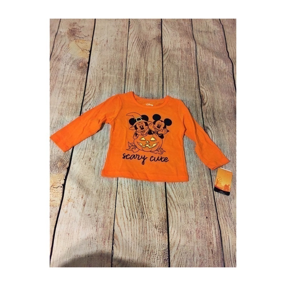 NWT Disney Minnie & Mickey Scary Cutie 12M